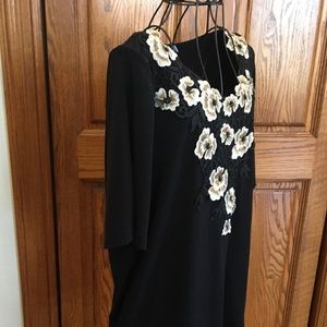 Susan Graver Top with Cute Flowers on Front